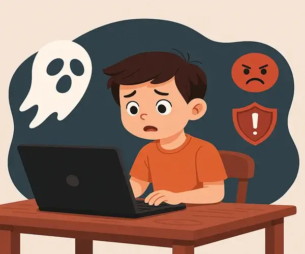 مخاطر الإنترنت على الأطفال: تهديد صامت في كل منزل مخاطر الإنترنت على الأطفال