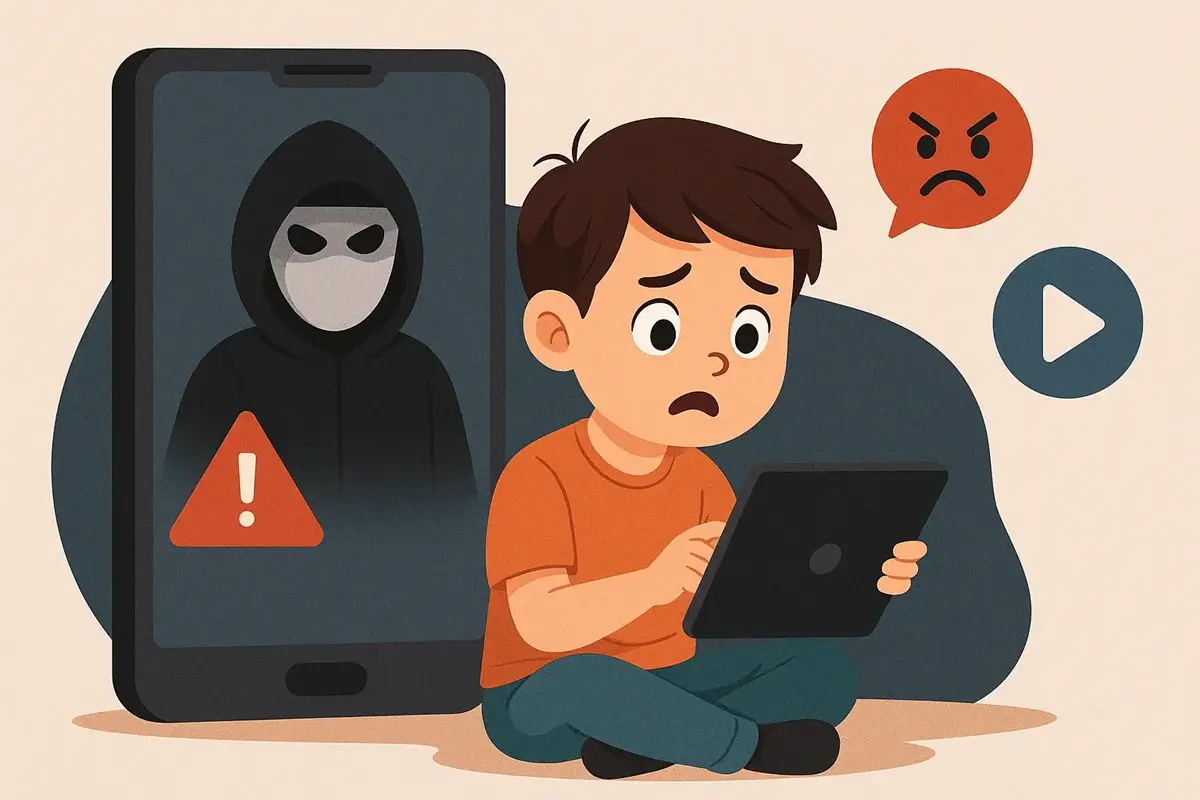 استخدم الأطفال الانترنت