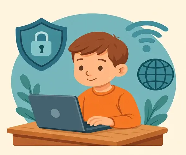 مخاطر الإنترنت على الأطفال: تهديد صامت في كل منزل الأطفال والانترنت حكاية مخاطر لا تنتهي