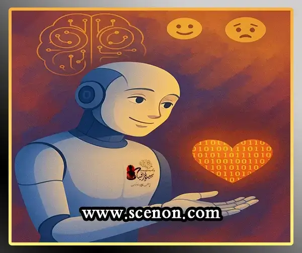الذكاء الاصطناعي العاطفي: ثورة تقرأ مشاعرنا.. هل نحن جاهزون؟ مستقبل الذكاء الاصطناعي العاطفي - روبوت بقلب مضيء