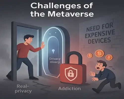 الميتافيرس: مستقبل الإنترنت بين الواقع والخيال تحديات الميتافيرس